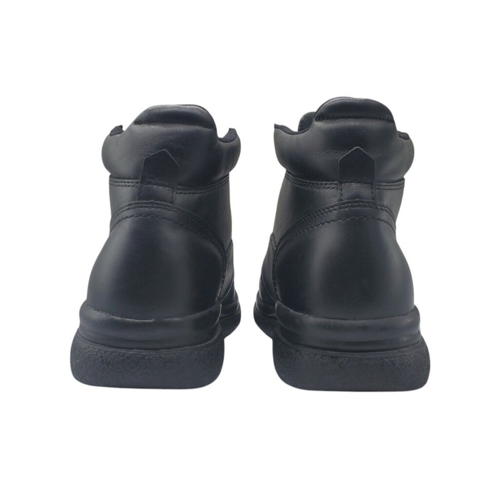 Black Leather Men's Boots - Picture 8 of 11